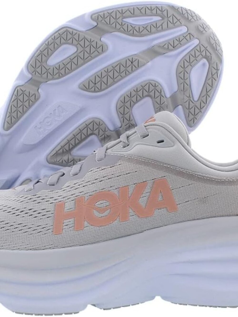 grey hoka coral logo